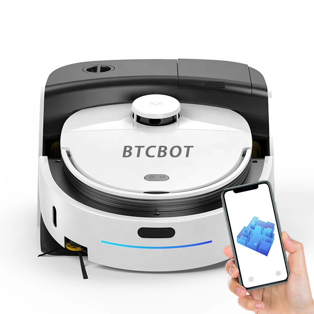 Робот-пылесос с лазерным датчиком для уборки дома