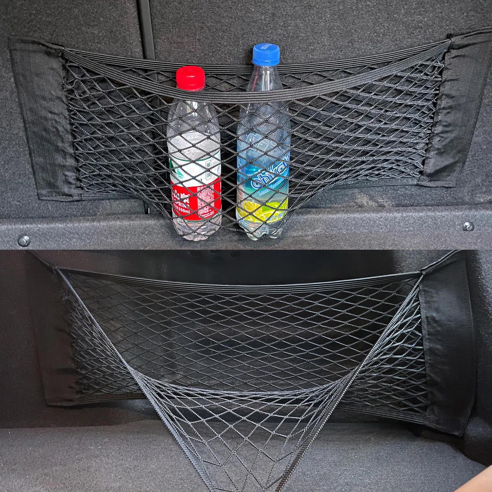 Car Organizer Trunk Net Cargo Luggage Storage Mesh for Audi A1 A3 A4 B6 B8 B9 A3 A5 A6 A7 A8 Q2 Q7 Q3 Q5 R8 TT S5 S6 S7 S8