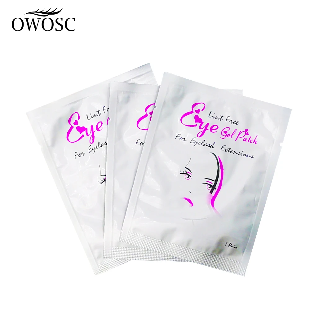 50/100PCS Eye Pads Lint Free Patches For Eyelash Extension Supplies Lashes Extension For Professionals Tools