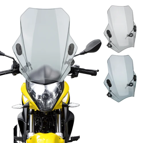 Imagen 2 del producto Universal para MT07 MT09 cubiertas de parabrisas motocicleta parabrisas ajustable para HONDA CBR600RR CB1000R GXSR 600 750