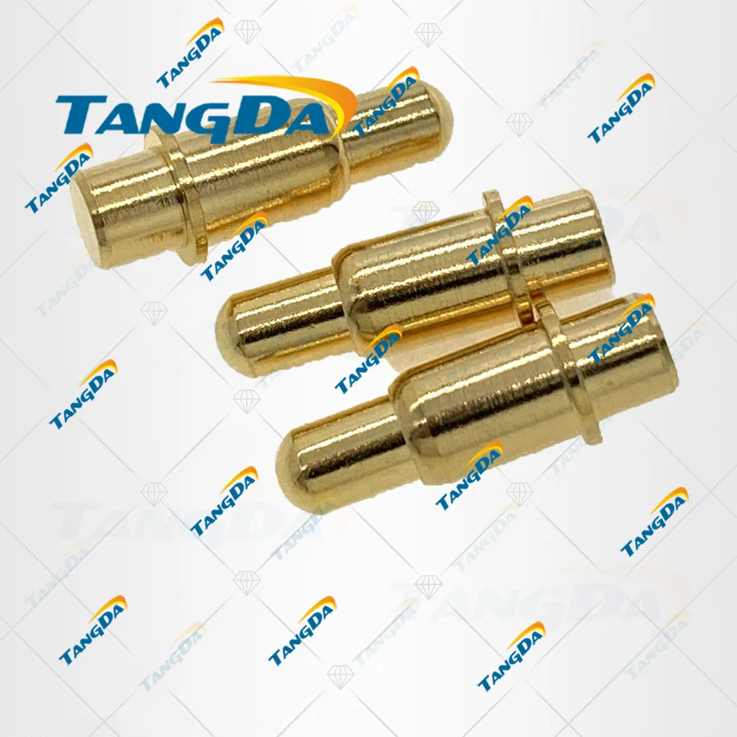 5*13.5 copper plating spring thimble current pin conducting probe electrode needle contact current:2A Gold-plated5 13.5 TANGDA V