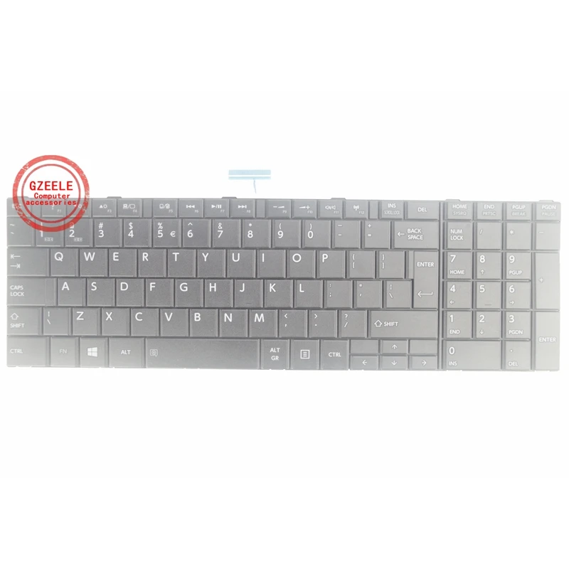 UK/US Keyboard for Toshiba C850 C855 C855D C870 C8715 L850D L855 L850 L870 P850 S850 S855D L950 L950D L955 L955D