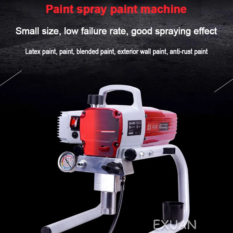 High-pressure New airless spraying machine Professional Airless Spray Gun Airless Paint Sprayer 450 Painting Machine Tool