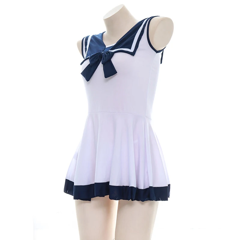 AniLV Japanese Anime Girl Navy Sailor Uniform JK School Student Dress Outfits Cosplay Costumes view 2