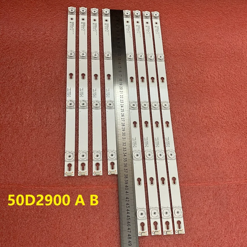 LED backlight Strip For TCL 50P62US 50E17US 50P20US 50D2900 A B 50HR330M05A9 50HR330M04B9 V4 4C-LB5005 LB5004-HR13J HR03J