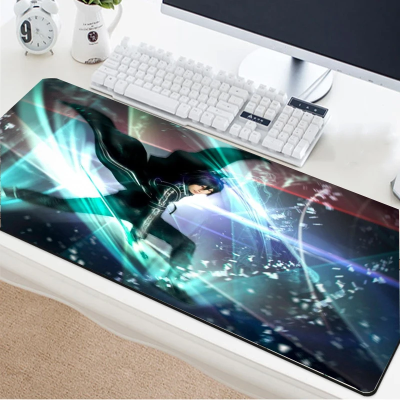 Mairuige Surface Game Mousepad Computer Notebook Pads Anime Boy Knife Hand Optical Gaming Carpet Mat XXL Mechanical Keyboard Pad