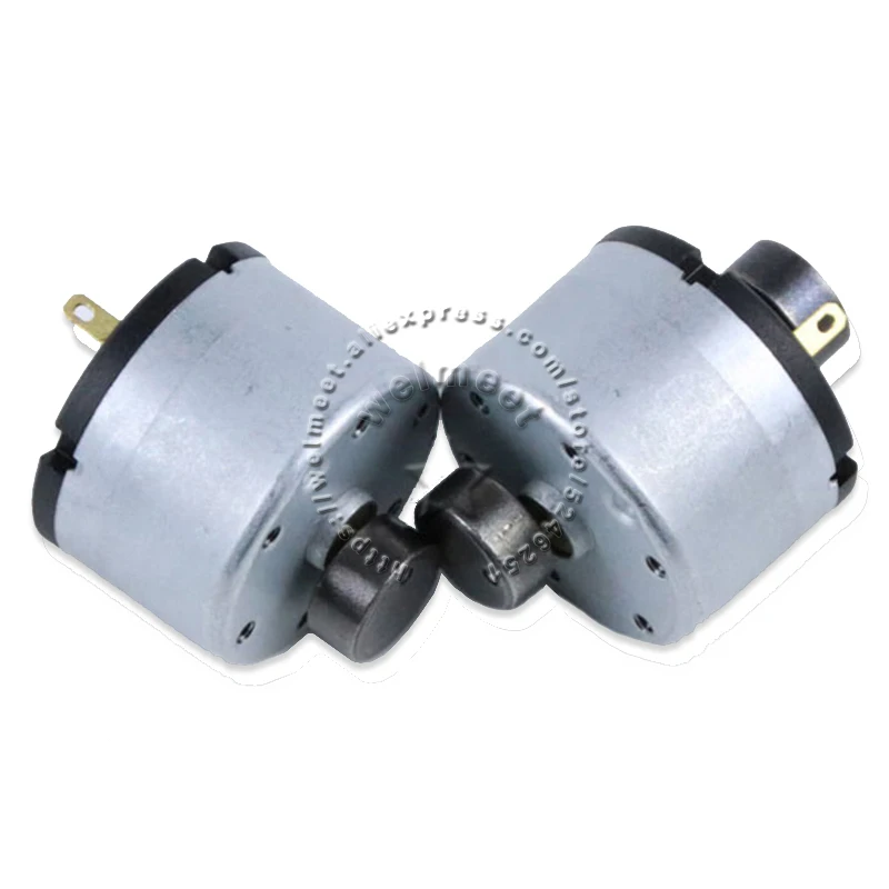 1pcs DC6V 12V 24V Vibration Motor High Frequency 520 Vibrator Eccentric Circle Head Vibrating for Massager Toy