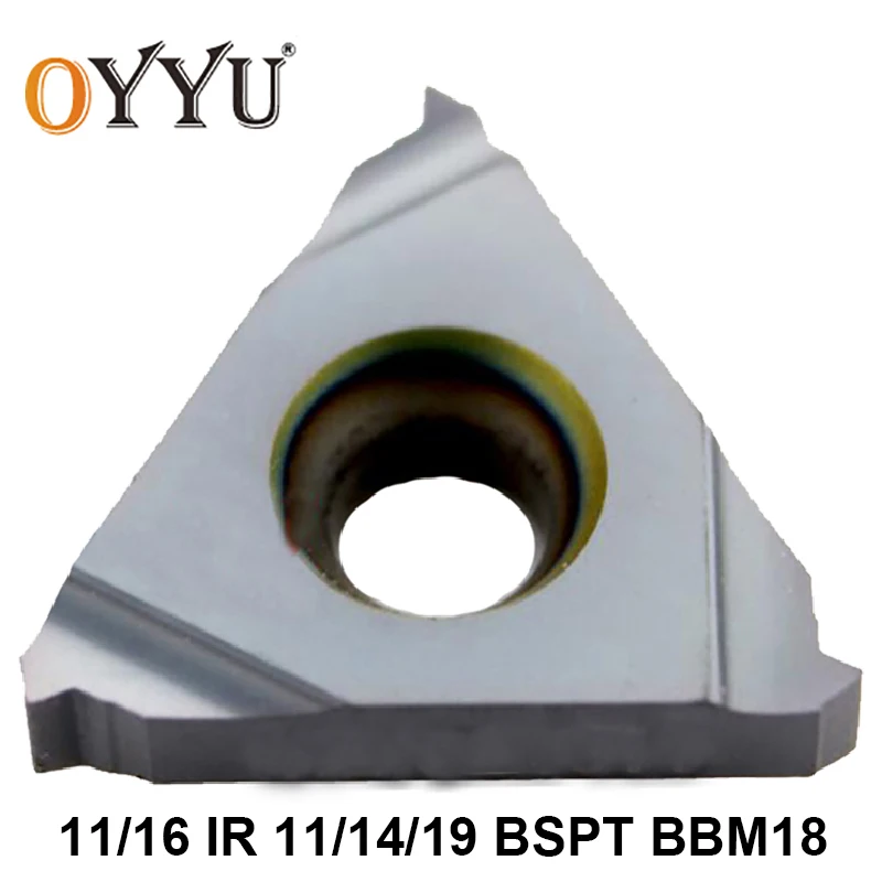 OYYU 11IR 16IR 11BSPT 14BSPT 19BSPT 11 14 19 BSPT BBM18 Carbide Inserts Threading Turning Tool holder Lathe Tools CNC Cutter