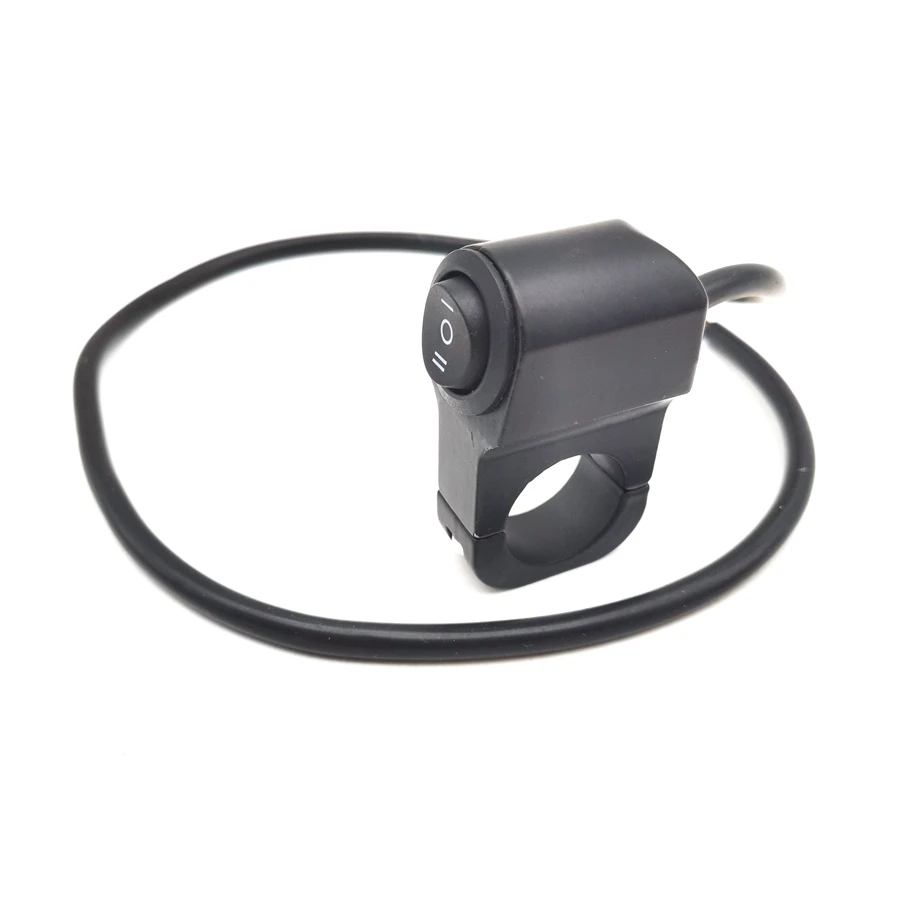 ยูนิเวอร์แซ 22 มิลลิเมตรรถจักรยานยนต์มือจับจับไฟหน้าไฟตัดหมอกที่สวิตช์ปิด