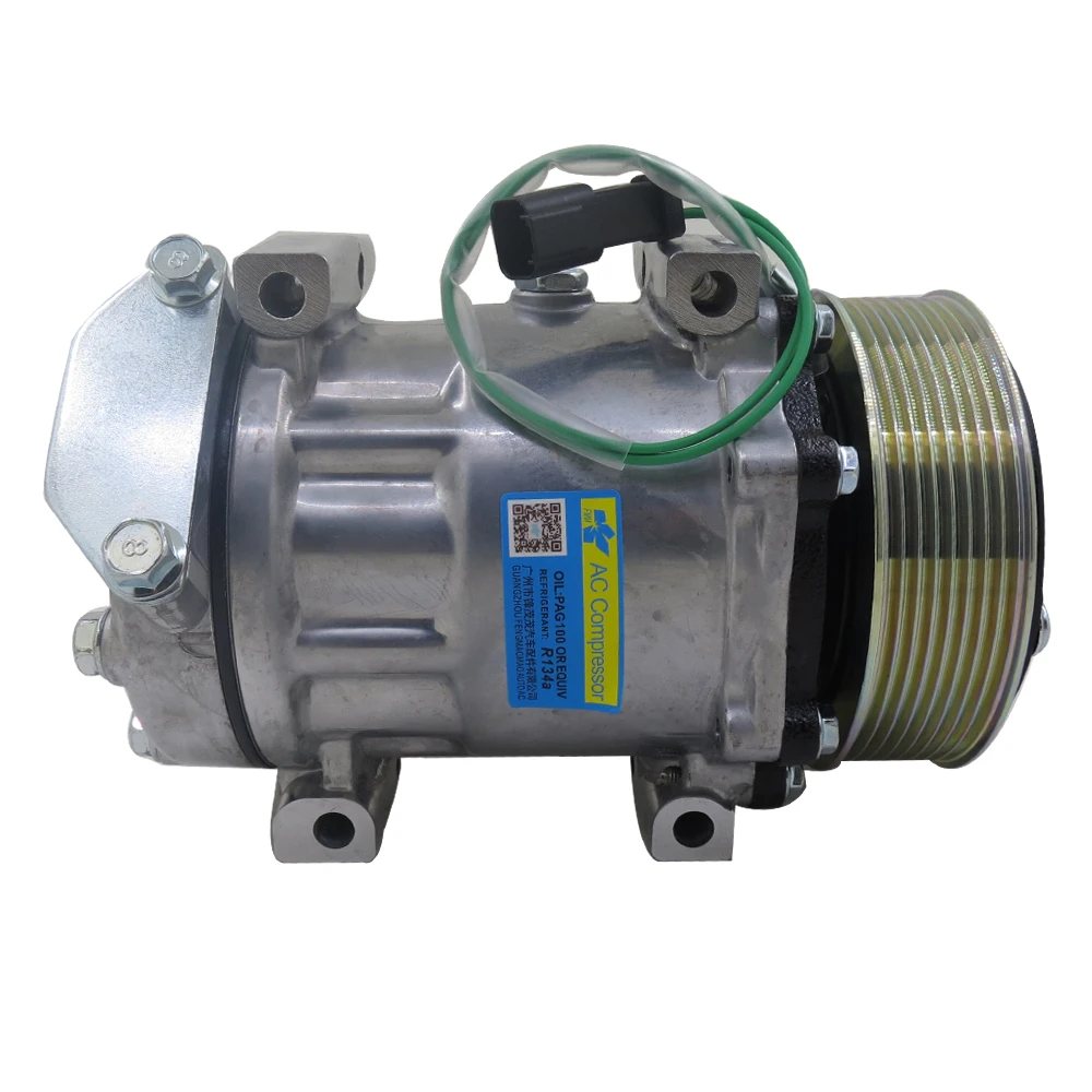 Automotive Airtidioning A/C Compressor for 12V 24V DONG FENG TRUCK 2012 2007 2008 2009 709 SD7H15 8PK 2992212 3004277 3952123