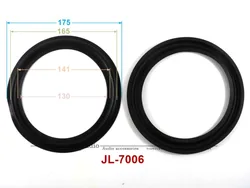 New 10 pcs /lot = 5 Pair 7 inch Woofer Repairable Parts / Speaker Rubber Surround  ( 175mm / 165mm / 141mm / 130mm )