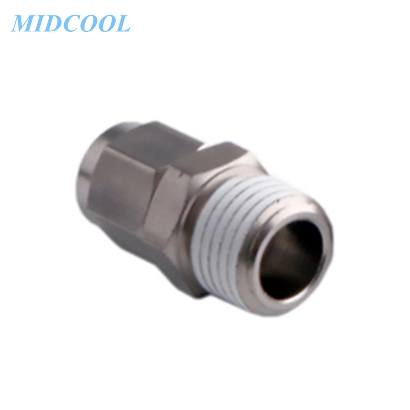 One-Touch Fitting BKC Series BKC0425 BKC0604 BKC0805 BKC0806 Threaded Type Straight Locknut Connector
