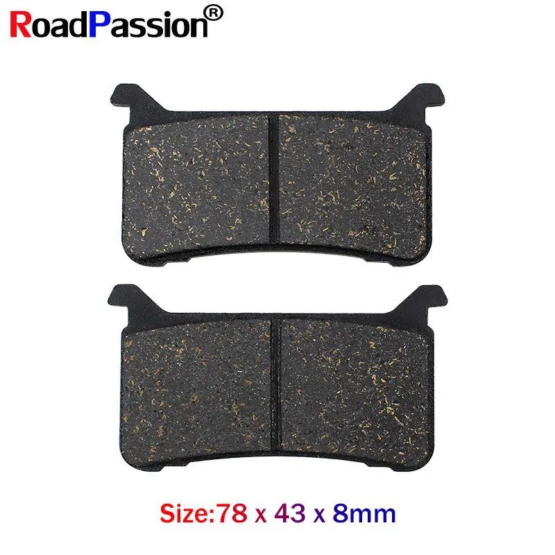 

1 Pair Road Passion Motorcycle Brake Pads Disks Front For HONDA CBR600RR ABS VFR800XH/VFR800XJ CBR1000 Fireblade CB1100RS