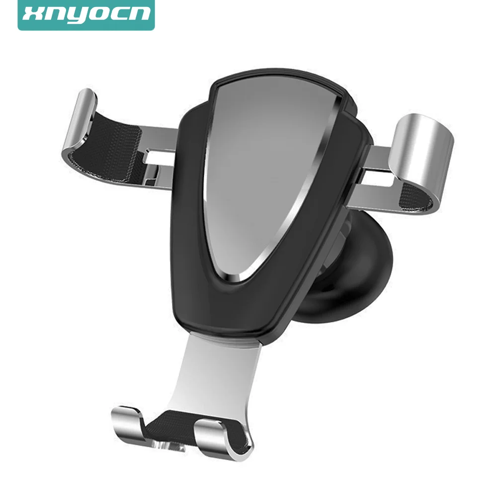 

Xnyocn Gravity Car Phone Holder Air Vent Clip Mount Mobile Phone Stand in Car For iPhone 12 11 X Pro Samsung S21 Huawei Xiaomi