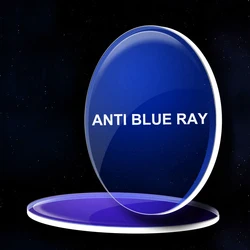 1.56 (+6.00~-8.00) Prescription Anti Blue Ray CR-39 Resin Aspheric Glasses Lenses ,Myopia Hyperopia Presbyopia Optical Lens