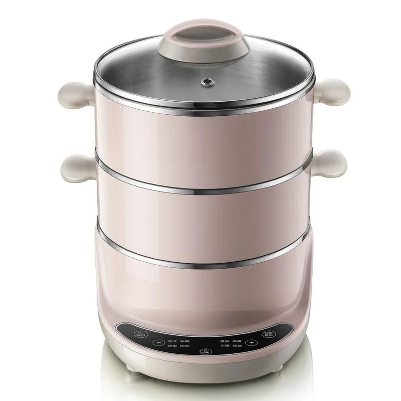 หม้อหุงข้าวไฟฟ้าสองชั้นทำจากสแตนเลสใช้ในหม้อไฟฟ้าอเนกประสงค์อเนกประสงค์เรือกลไฟไข่