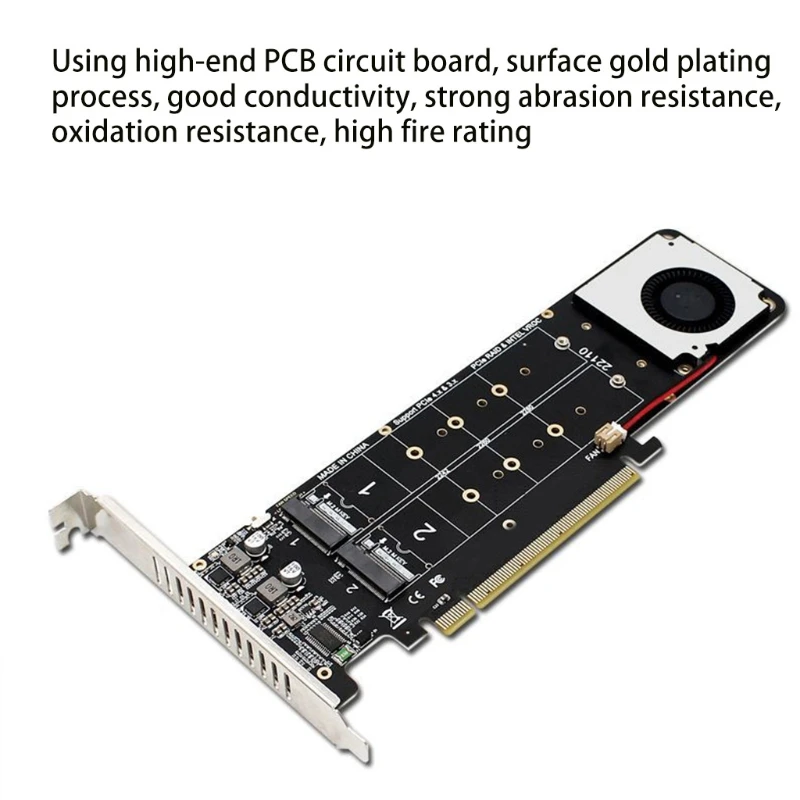 Карта адаптера M.2 NVME на PCIE 2022x16 32Gx4, SSD-адаптер с поддержкой 4,0 22110 2280 2260, преобразователь на рабочий стол PCI-E Express, новинка 2242
