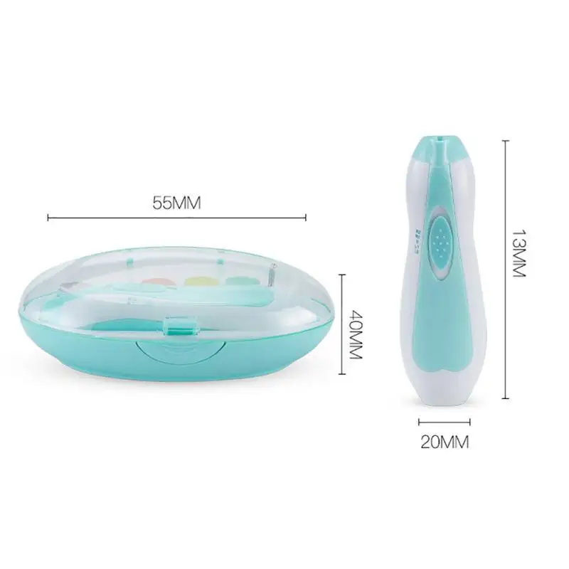 Brand Electric Nail Clipper Baby Nail Trimmer Safe Cutter Manicure Pedicure Clipper Cutter Scissors Kids Infant Nail Care 3