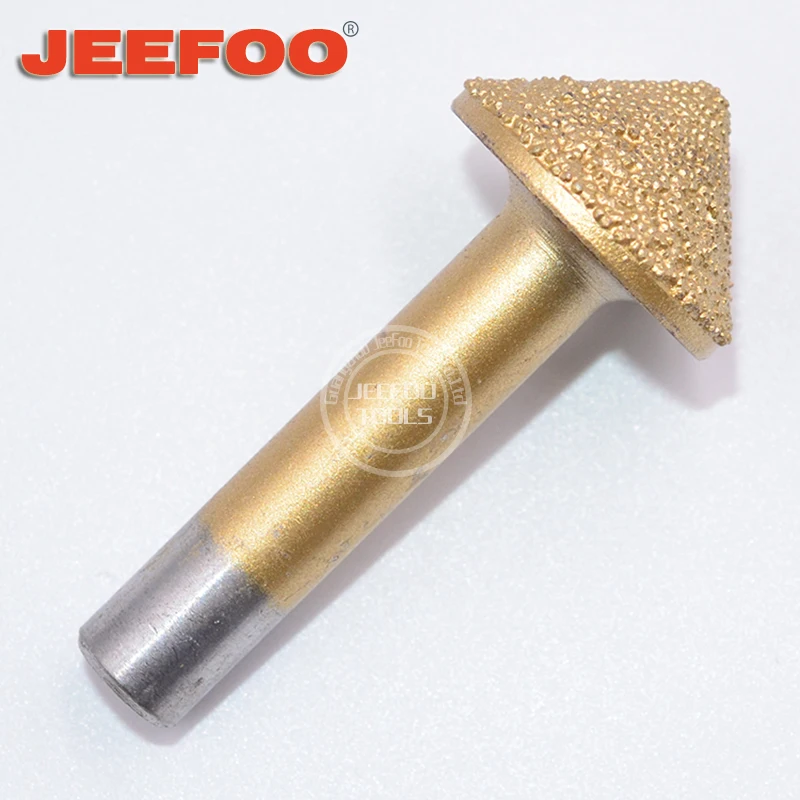 

A12-Angle 20 8*22*10mm Stone Carvings Cutters /CNC Engraving Tools/ Mmelt Diamond Tools/ Stone Cutting Bits