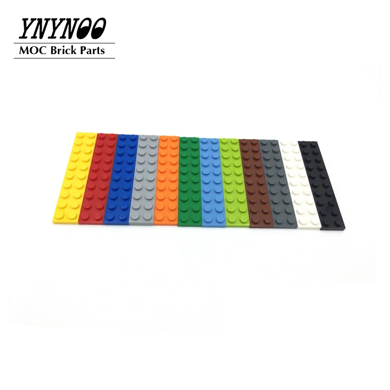 35 PCS MOC PART 3832 Plate 2 x 10 Building Blocks Bricks Base Plates Gifts Compatible with 639151 DIY Eduactional Toys Children