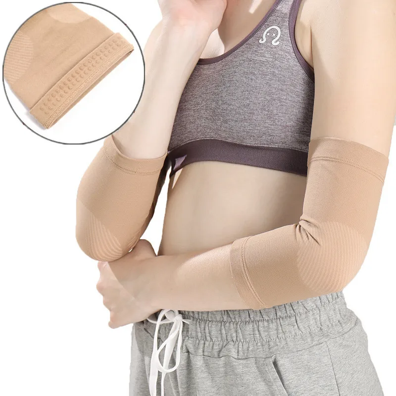 

2 шт., компрессионный рукав для локтя 20-30 мм рт. ст., теннисный бандаж для локтя, поддержка тендинита, облегчения боли при артрите, тренировок, тяжелой атлетики