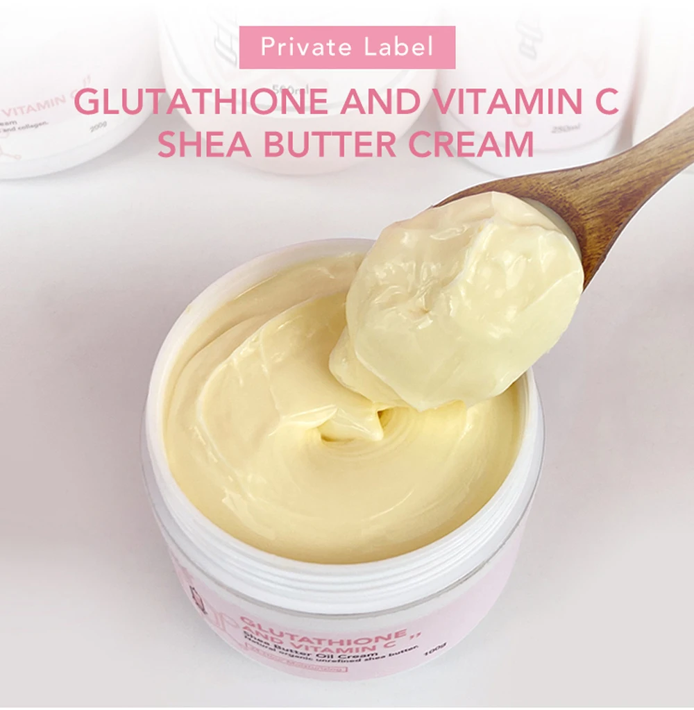 AILKE Crème blanchissante à l'huile de beurre de karité biologique, éclaircissante, hydratante, nour