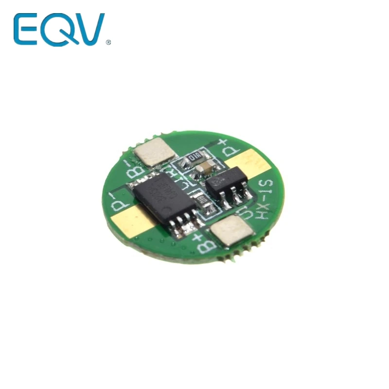 EQV 3.7V 18650 Protection Board 3.7V 1S 2.5A BMS PCM PCB Battery Protection Board For 3.7V Li-ion lithium Battery Cell Pack