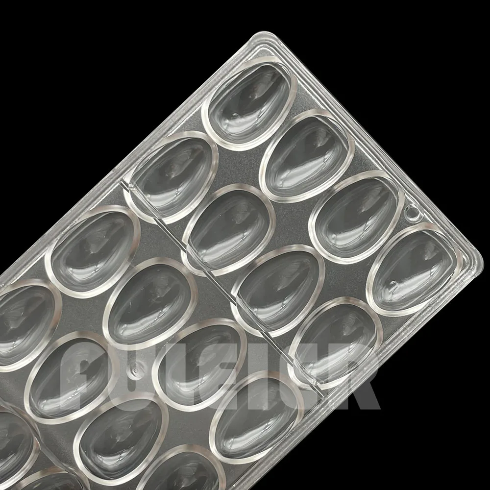 24-Hole Easter Egg Chocolate Candy Mold Polycarbonate For Bonbon Sweets Baking Mold Chocolate Pastry Tools Tray Moulds