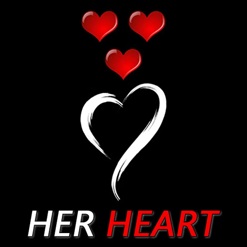 Her Heart Magic Tricks Magician Close Up Street Illusions Gimmicks Mentalism Props Three Hearts to One Playing Card Change Magia