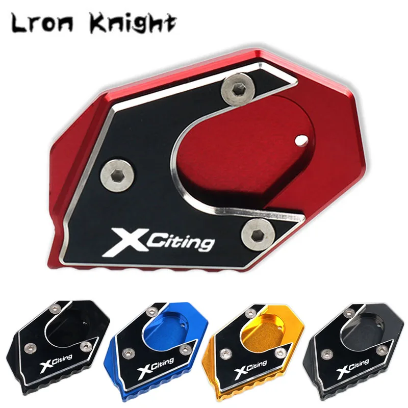 

Для KYMCO Xciting 250 300 350 400 400i 250i 300i 350i подставка для ног с ЧПУ, боковая подставка, удлинитель, опорная пластина, увеличенная подставка