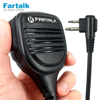 MOTOROLA DP1400 EP450 GP88 CP88 CP040 CP140 CP180 XTN446 BPR40 GP300 GP68 PR400 P080 radyolar için hoparlör mikrofon