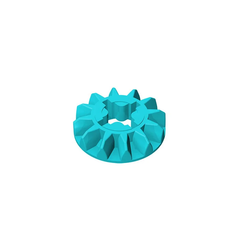 

10PCS Bricks 6589 12 tooth gear ring outer diameter 12.7 ldd6589 Brick For Building Blocks Parts DIY Educational Parts Toys