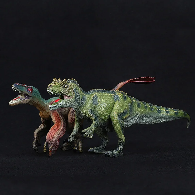 Carnotaurus Dinosaurs Models Plastic Animal Action Figures Toys Collection Gift