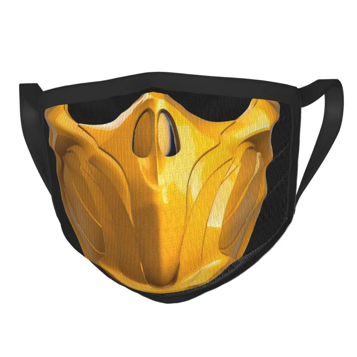 

Scorpion Warrior Reusable Mouth Face Mask Mortal Kombat 11 Anti Haze Dustproof Mask Protection Cover Respirator Mouth Muffle