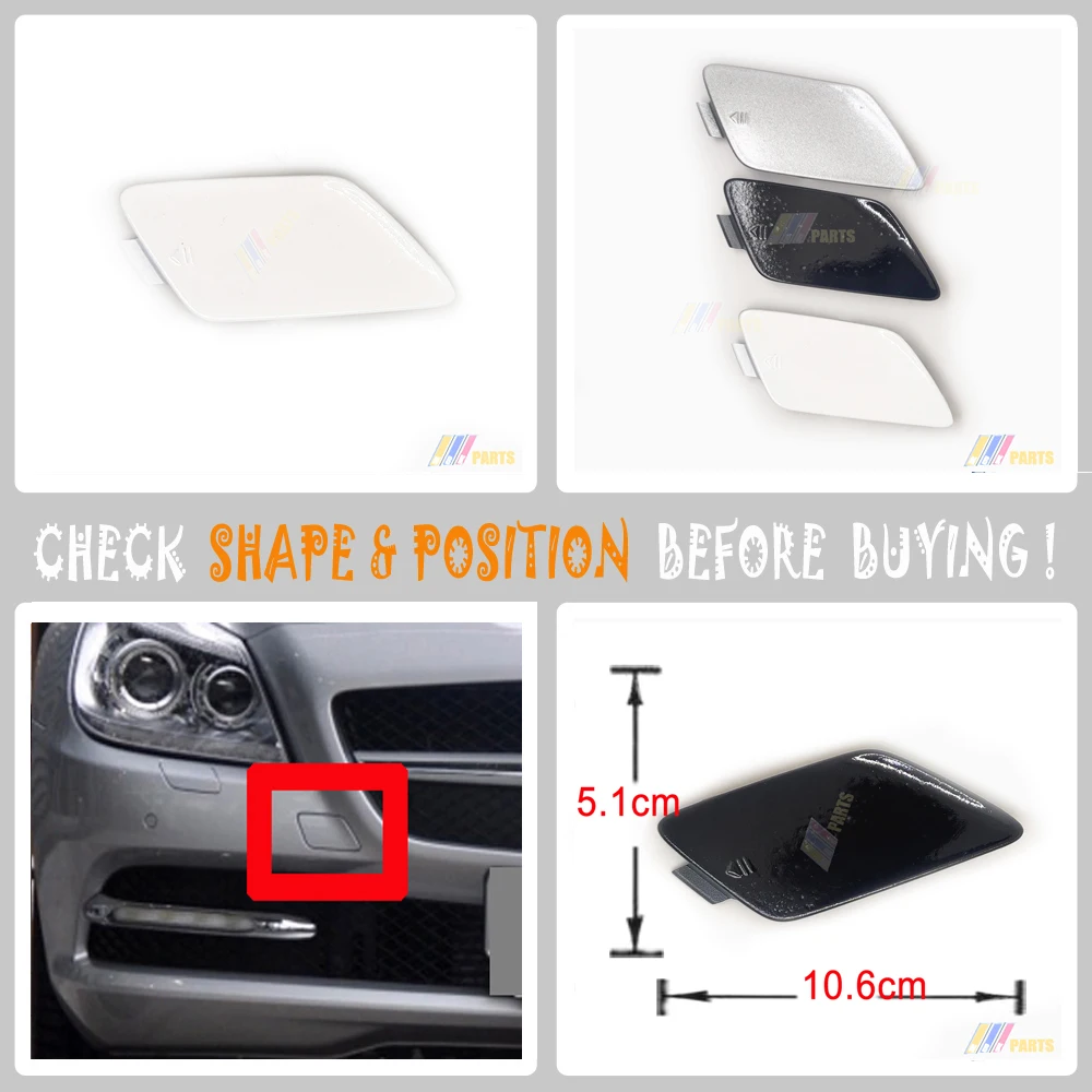 

1728850023 for 12-16 Mercedes SLK W172 R172 200 280 250 300 350 FRONT TOW COVER