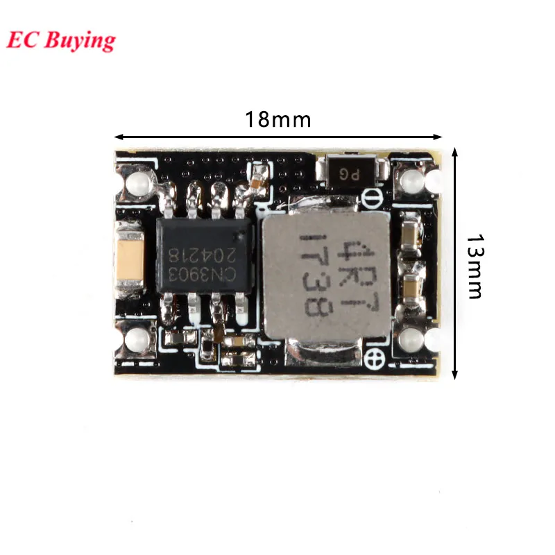 10pcs/1pc DC-DC Buck Power Supply Module Adjustable Step Down Converter Board 5V-30V To 3.3V 4.2V 5V 9V 12V 3A for Car Charging