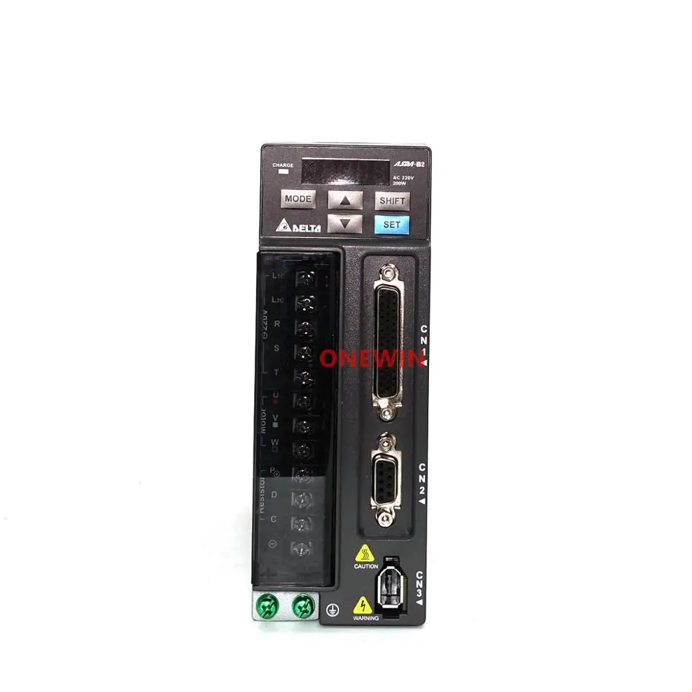 Kit de controlador de servomotor Delta, 200W AC, ECMA-C20602RS + ASD-B2-0221-B y cable codificador de 3M, 0,64nm, 3000rpm, 60mm