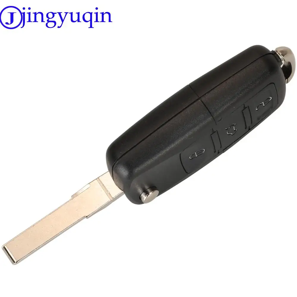 Jingyuqin 3 Buttons Car Remote Key 1K0959753N ID48 For VW PASSAT b5 b6 Skoda CADDY GOLF JETTA POLO