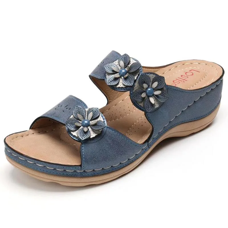 

Classic Women's Wedges Sandals Beach Casual Female Platform Peep Toe Shoes Slingback Lady Casual and comfortable Sandals