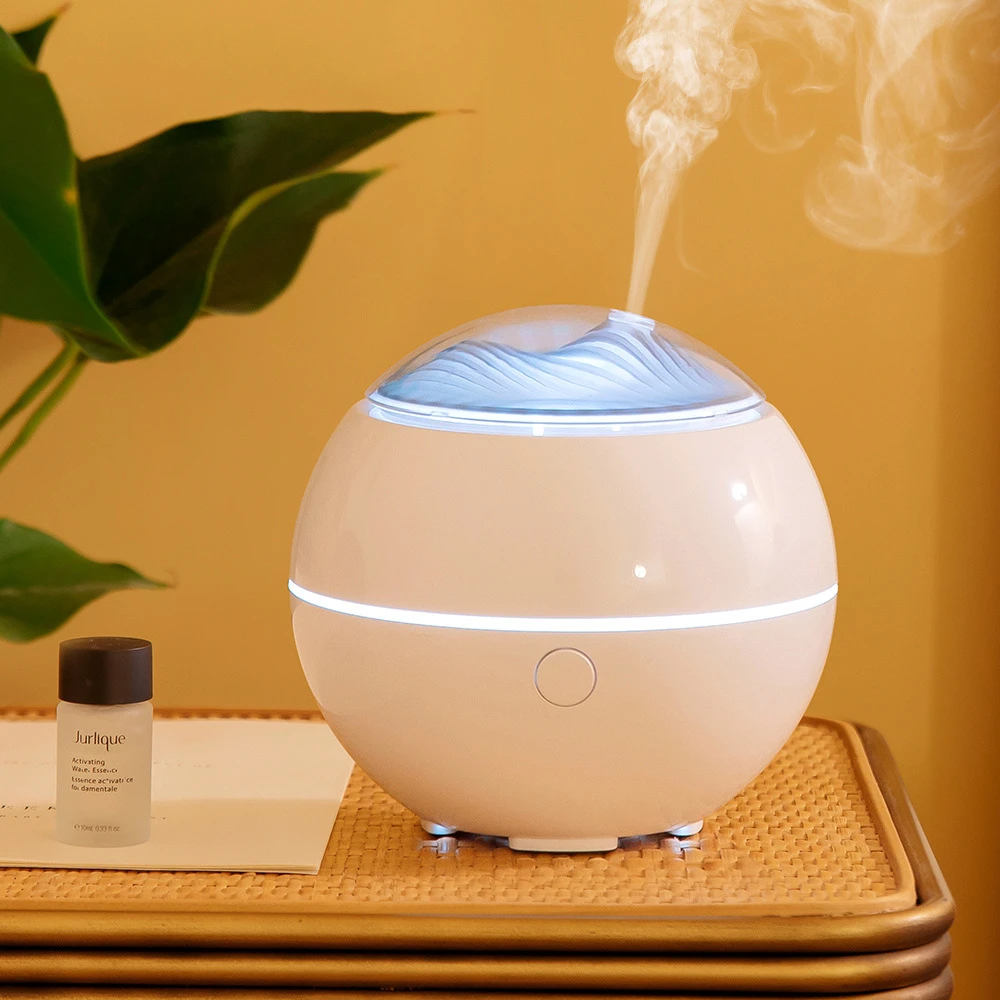 100ML USB Mini Air Humidifier Aroma Essential Oil Diffuser For Bedroom Ultrasonic Mute Mist Maker Diffuser with LED Colored Lamp