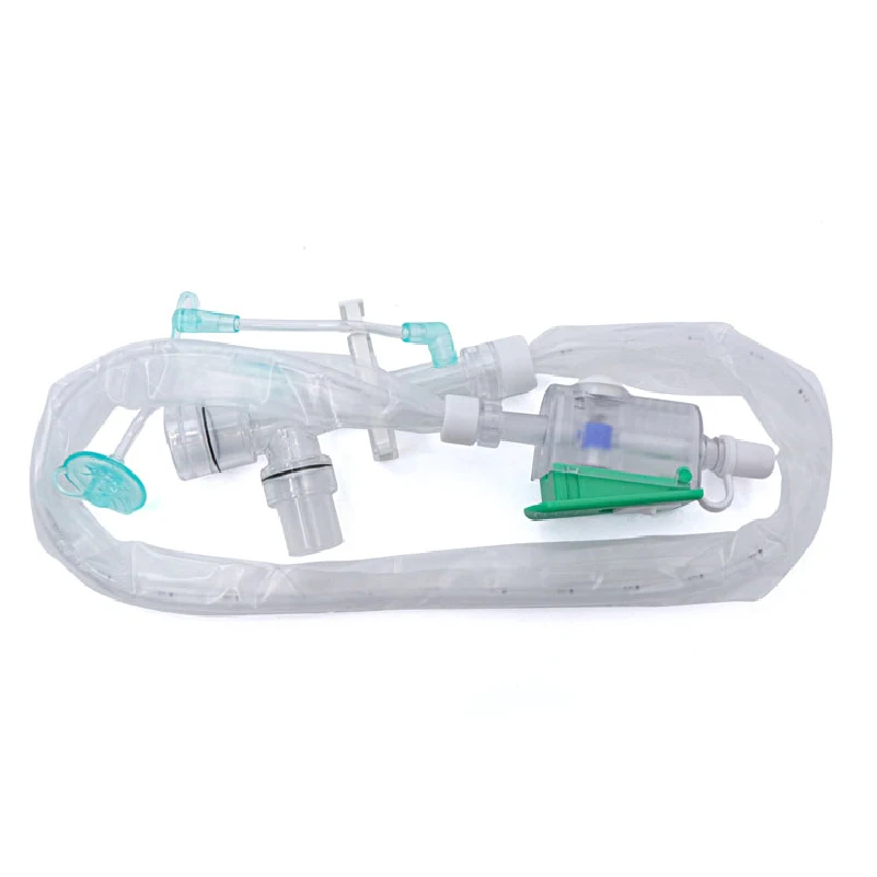 Canack Closed Suction Catheter 72 H Adjustable Negative Pressure Suction Tube 6 Color Size Wholesales