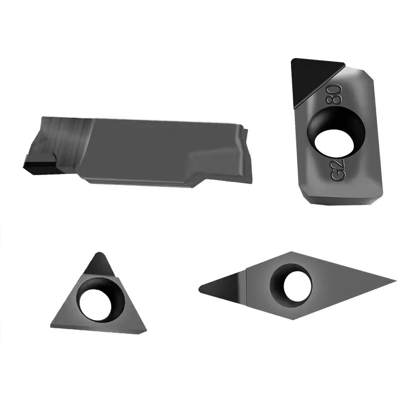 Pastilhas de torneamento CCMT 060204   CCMT 060208   CCGT 060204   CCGT 060208   Inserir PCN CBN para ferramenta de torneamento de torno CNC