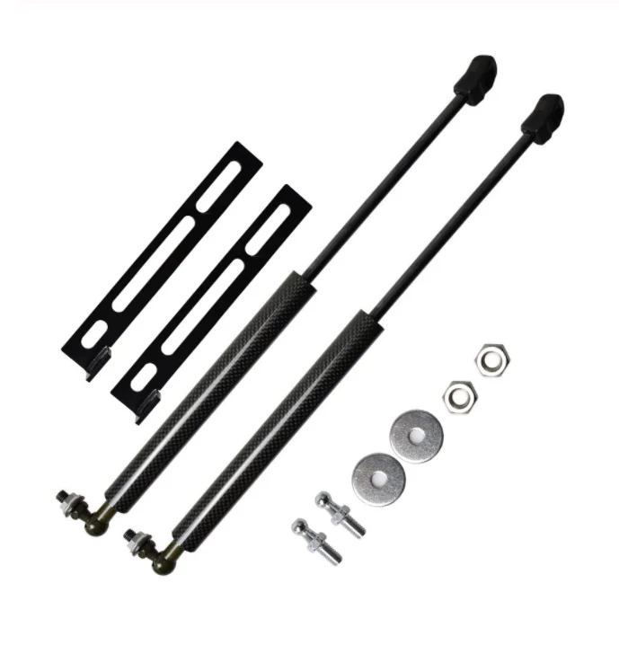 

For KIA RIO (JB) 2005-2011 Front Hood Bonnet Modify Gas Struts Carbon Fiber Shock Damper Lift Supports Car-Styling Absorber