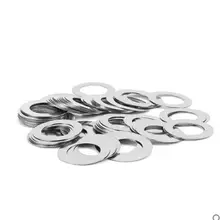 Stainless Steel Flat Washers 50pcs #5