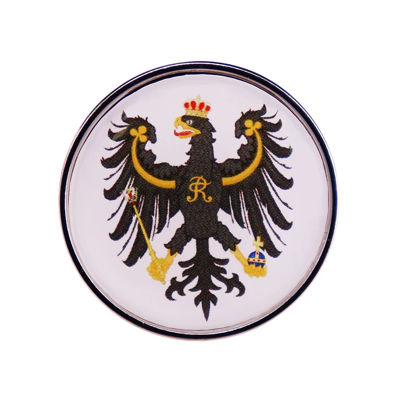 Old Germany Empire Kingdom of Prussia Eagle Badge Lapel Pin brooch