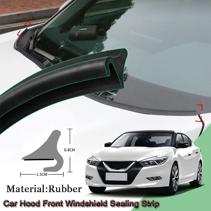 Samochód DIY pasek uszczelniający Windshied Spoiler Filler Protect Edge Weatherstrip Strips naklejka akcesoria samochodowe dla Nissan Maxima