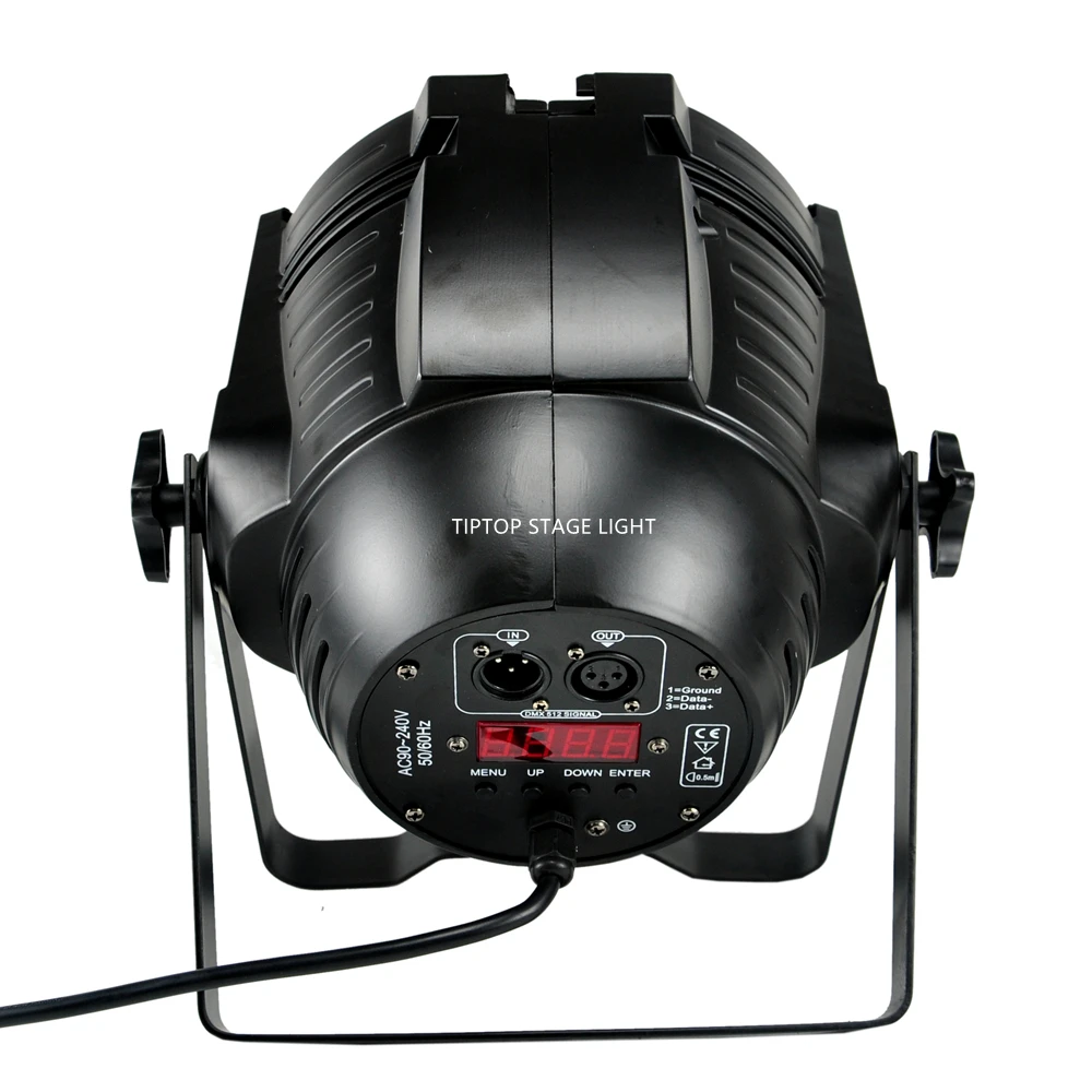 Disco Led Washer Light 200W High Power RGBWAP Color Led Par Lighting Aluminum Shell Silent 12x12 Fan Wall Washer Power In Out