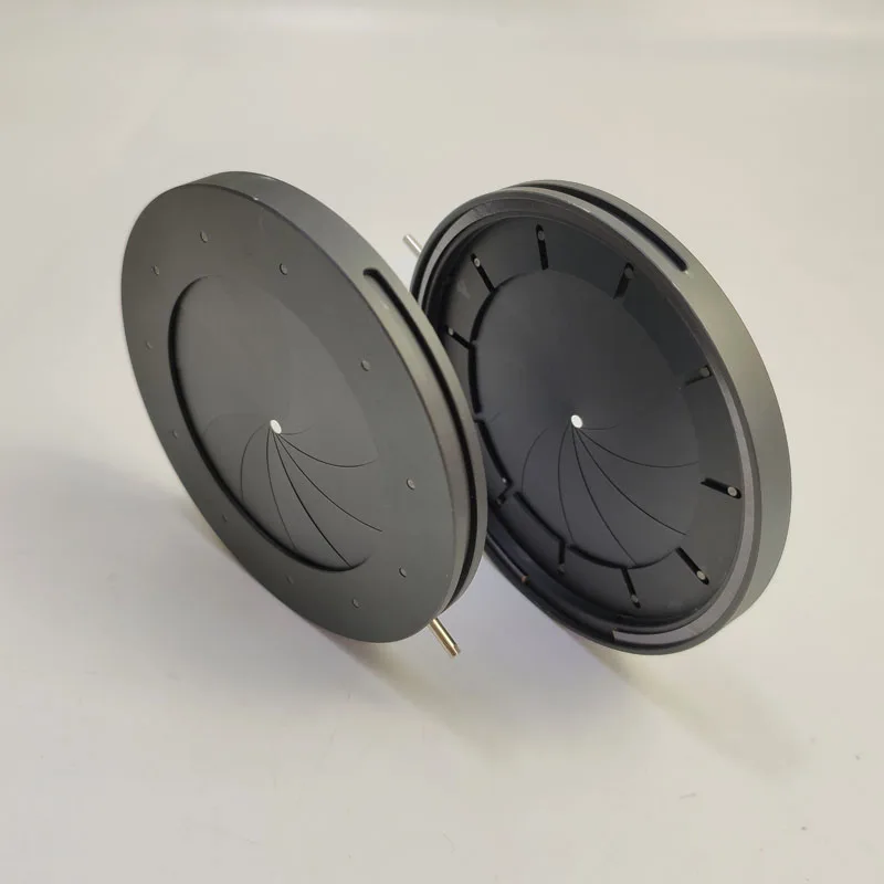 Modulo condensatore a diaframma meccanico con apertura a Iris da 2-50mm con lame da 18 pezzi