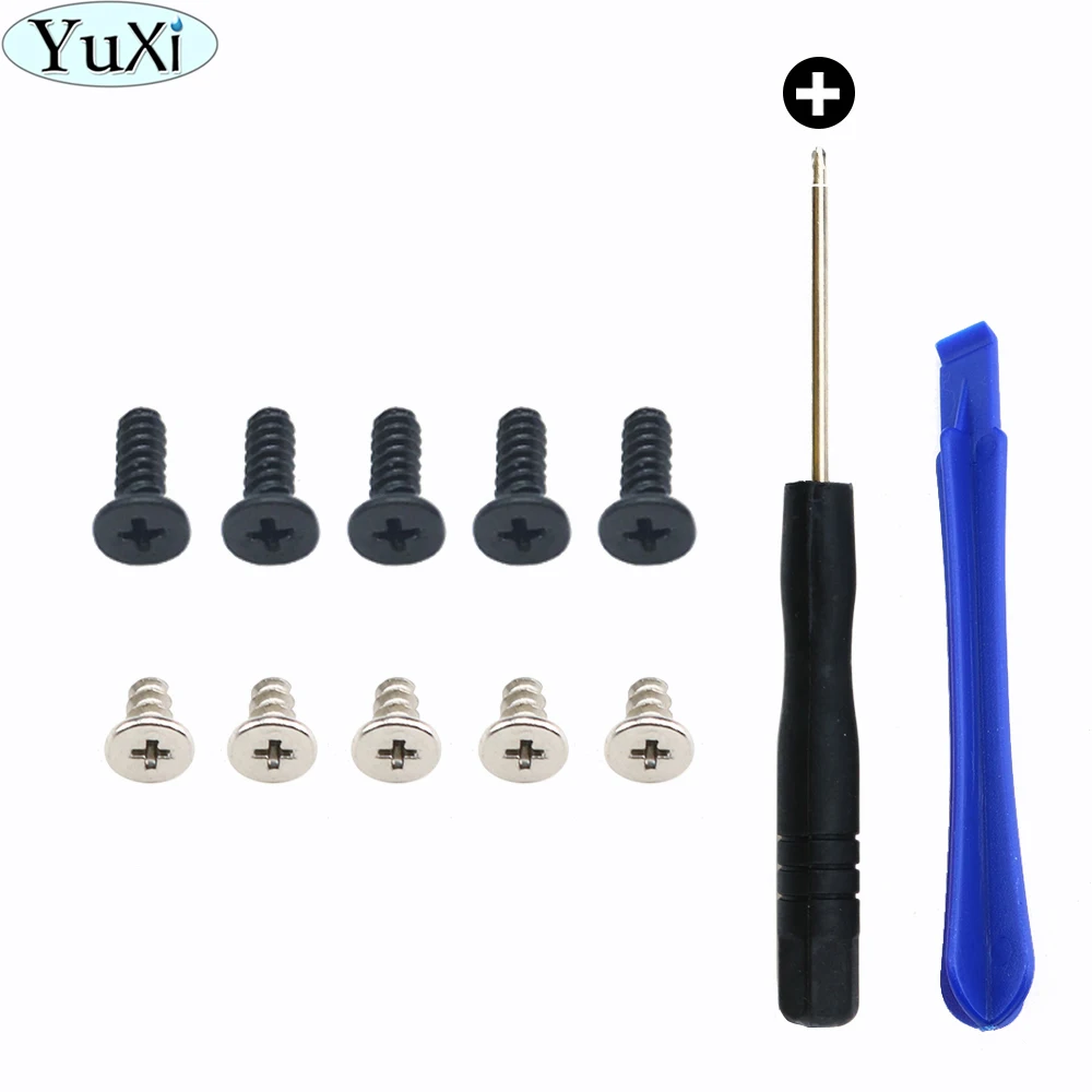 YuXi For Sony for PS4 for PS4 Pro Slim Controller Cross Screwdriver Tear Down Repair Tool Screws