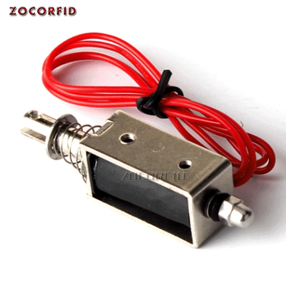 0630B ใช้งานง่ายเปิดกรอบ Actuator Linear ทนทาน Push Pull เครื่องมือ Solenoid แม่เหล็กไฟฟ้ามินิไฟฟ้าแม่เหล็ก DC ผ่าน T